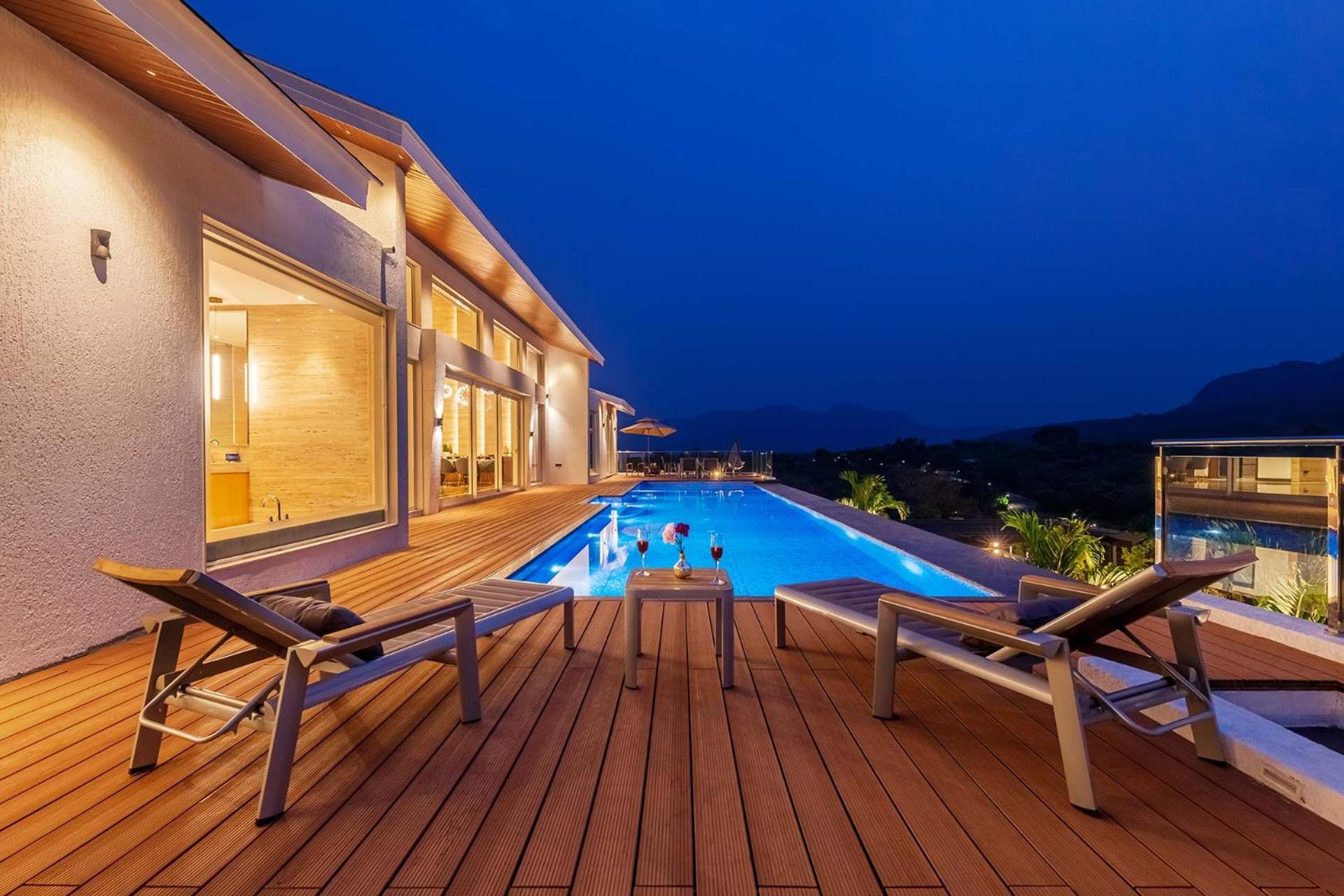 Stayvista'S Villa 107 At Canary Farms - Pure Veg With Huge Lawn, Pool And Home Theatre Lonavala Bagian luar foto